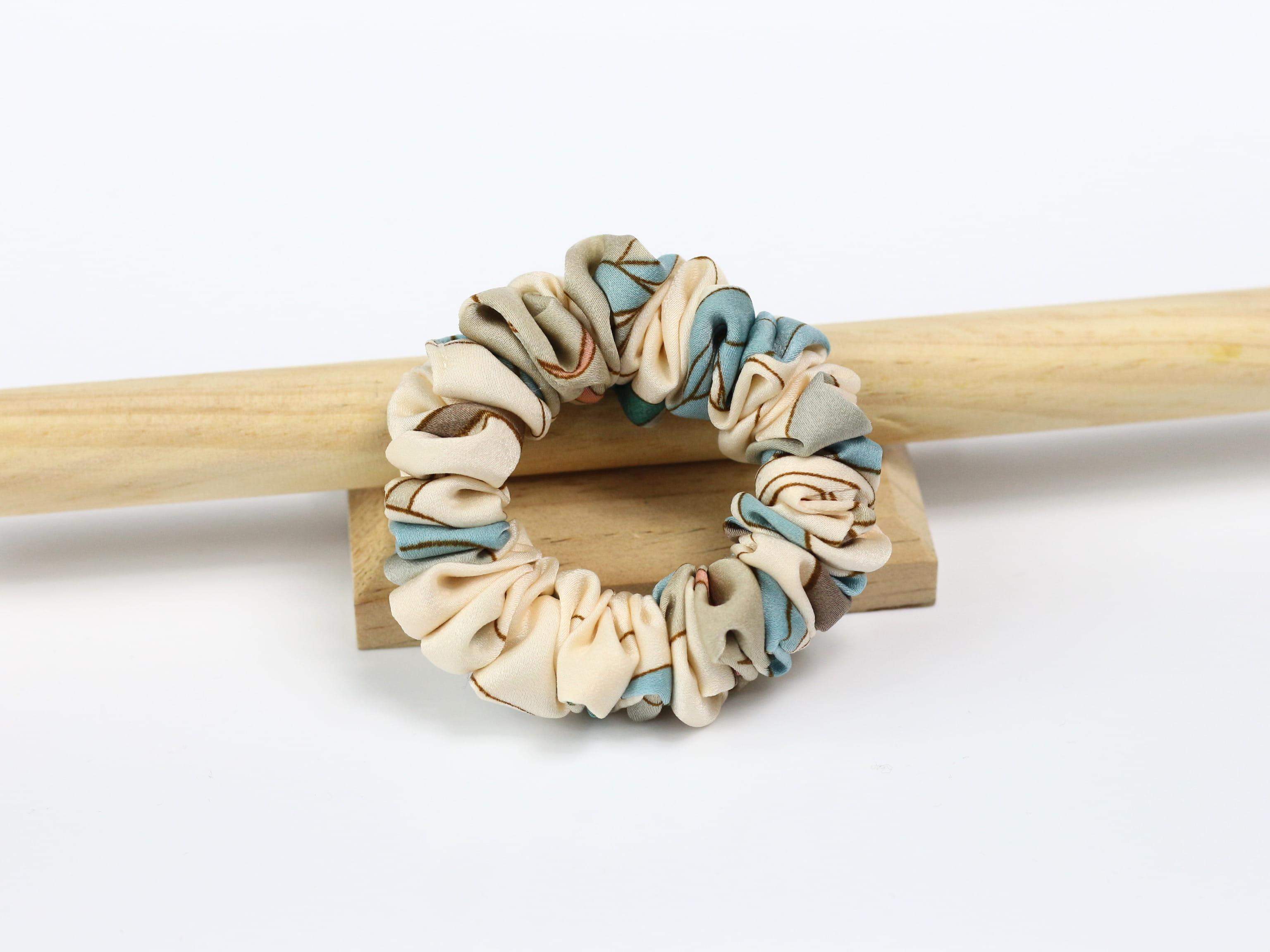 Scrunchie MINI - pastelowe wzory