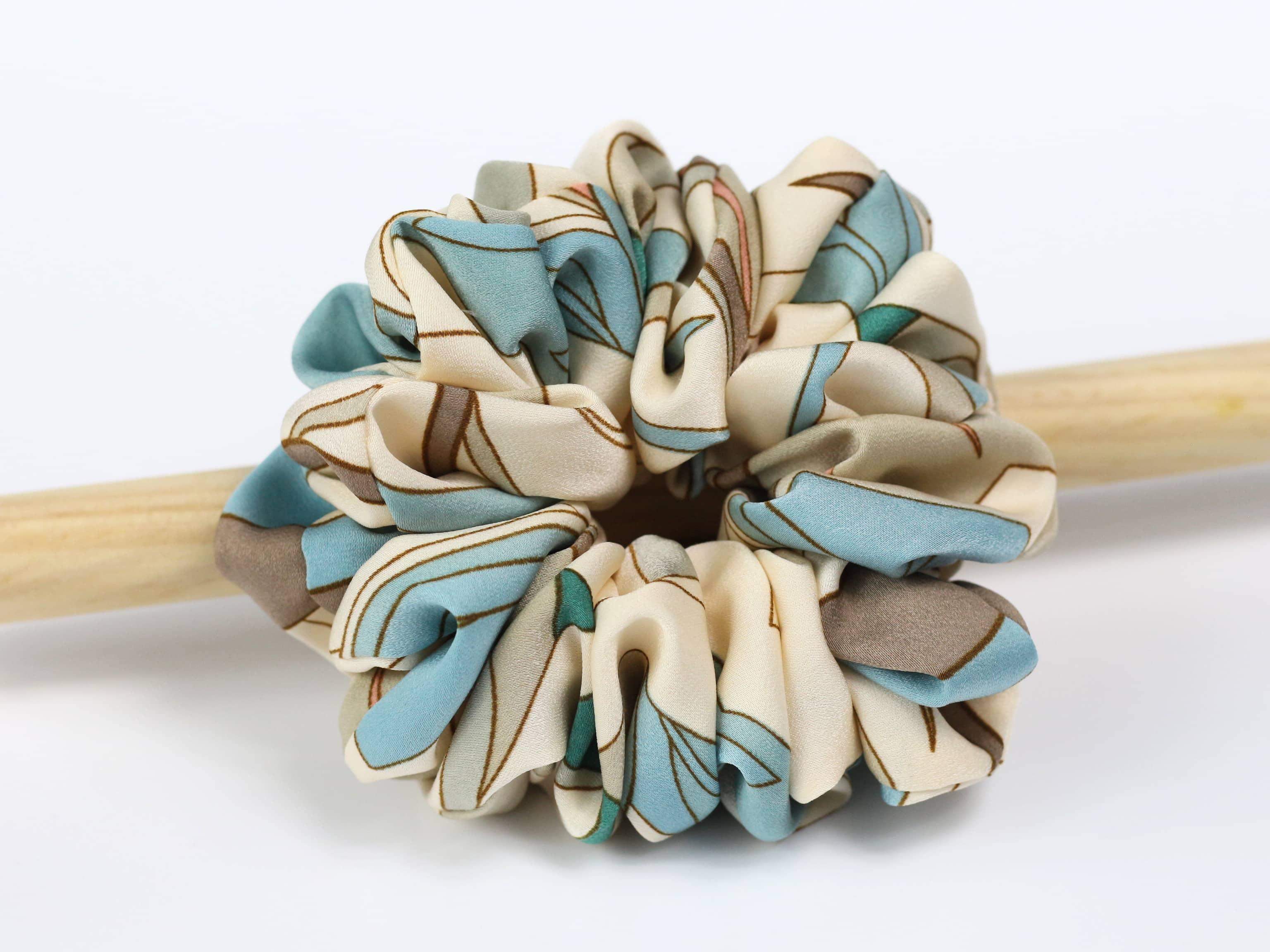 Scrunchie MAXI - pastelowe wzory