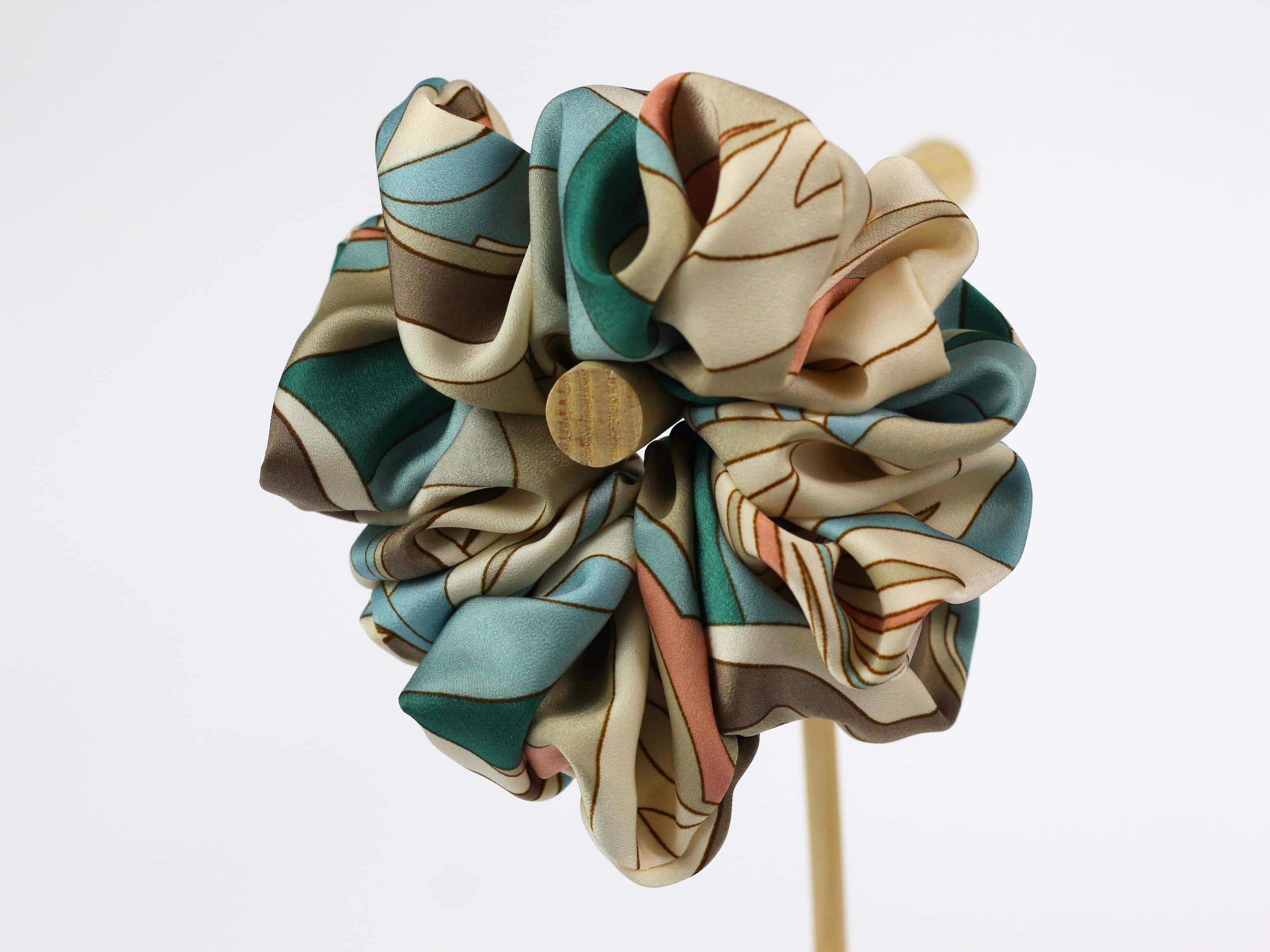 Scrunchie ULTRA - pastelowe wzory