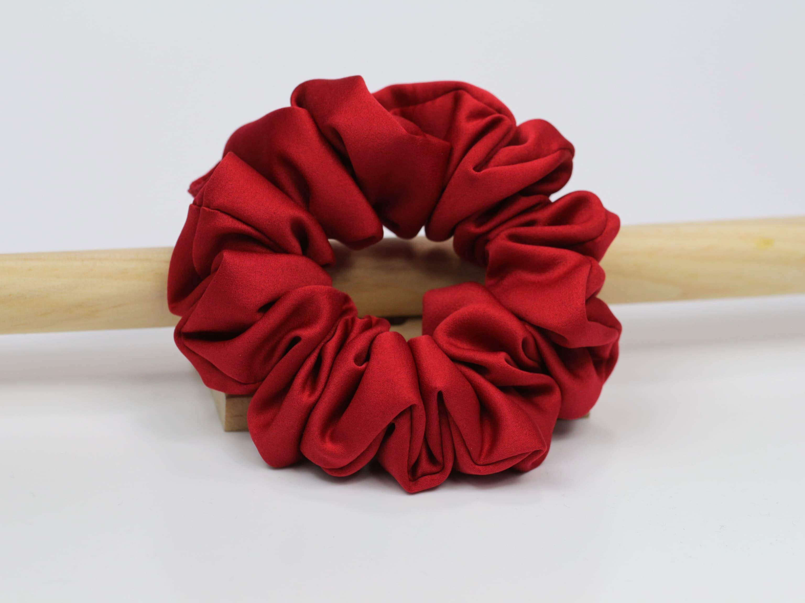 Scrunchie MEDIUM - czerwień