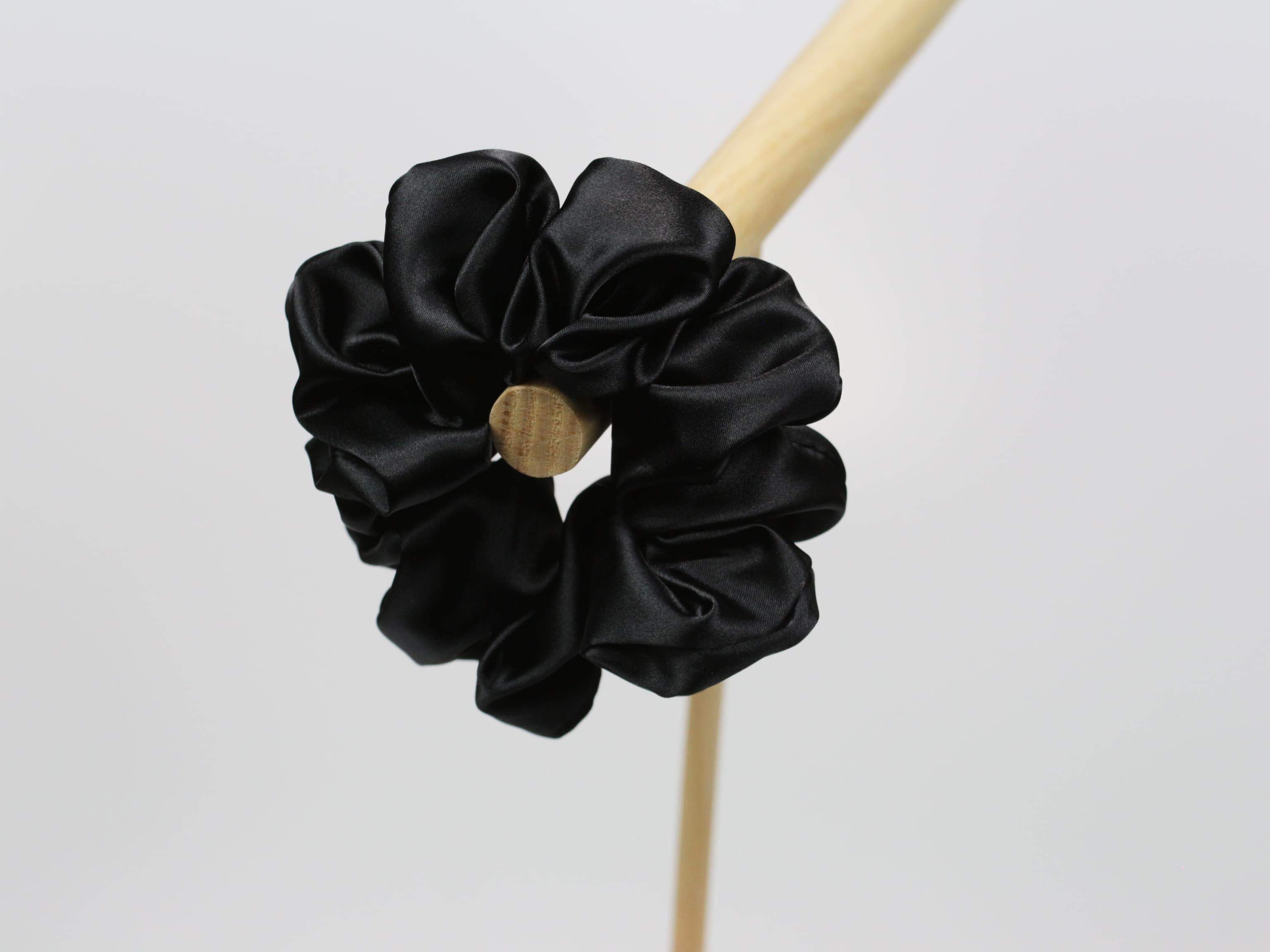 Scrunchie LARGE - czerń