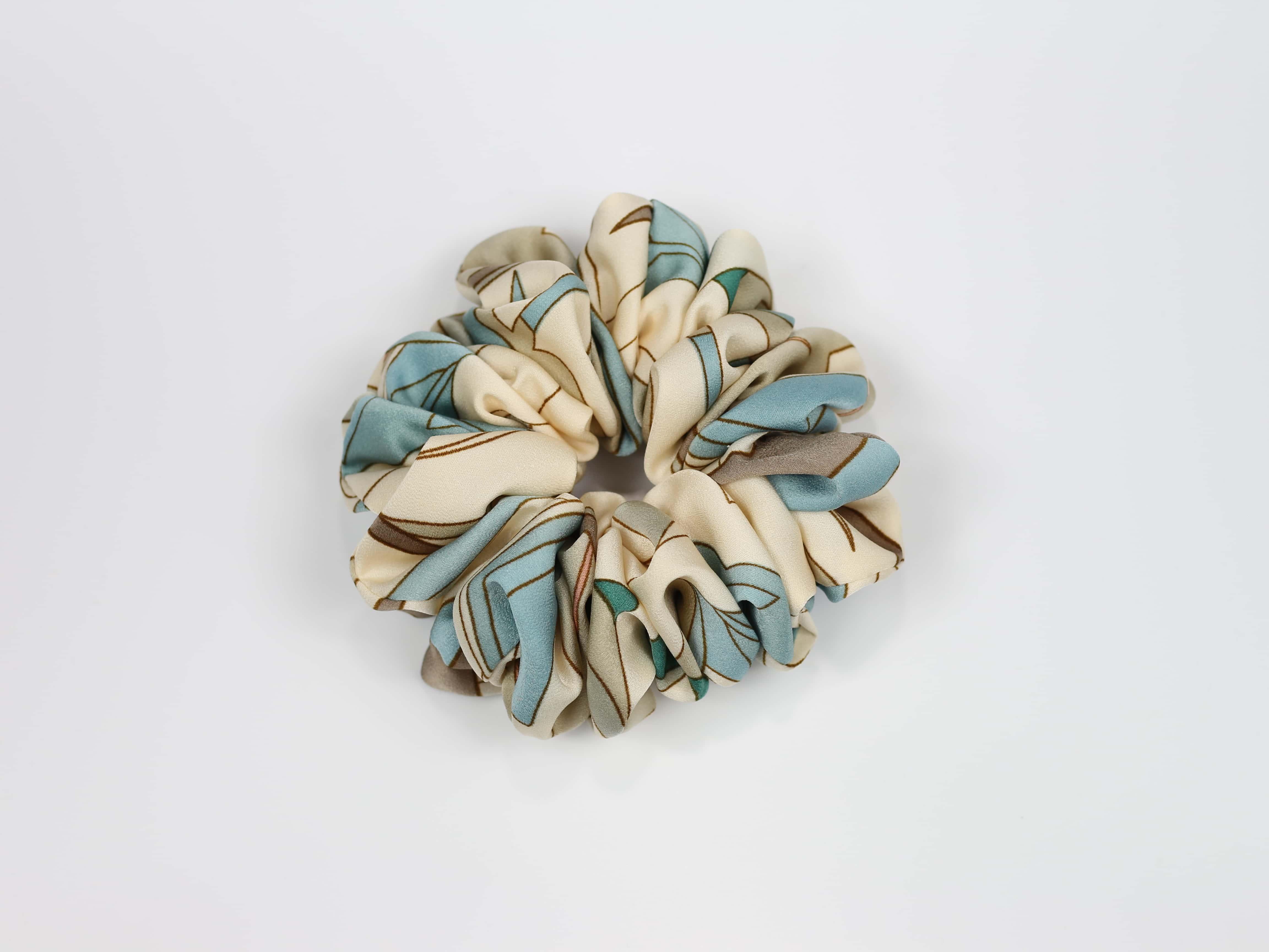 Scrunchie MAXI - pastelowe wzory