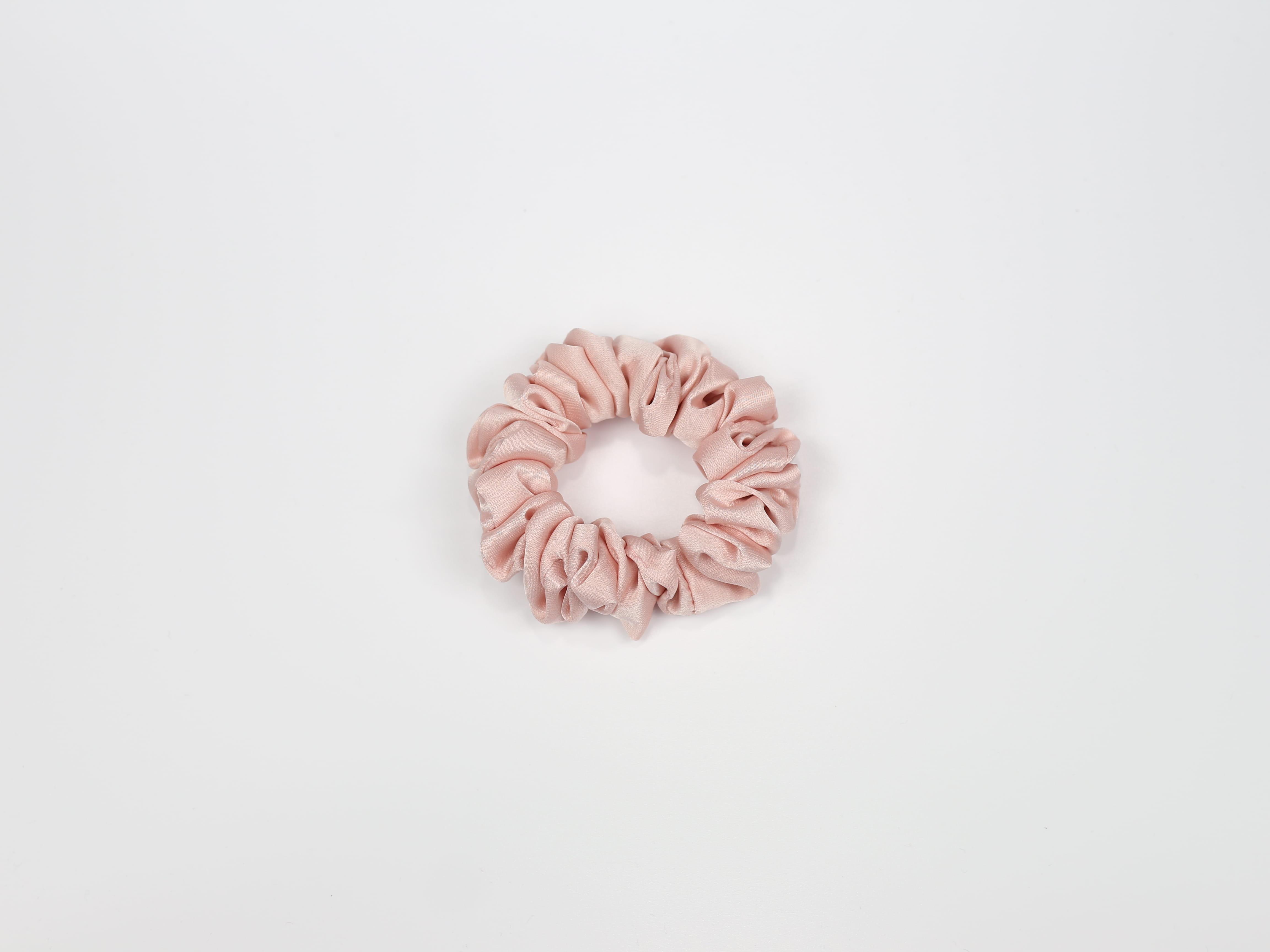 Scrunchie MINI - jasnoróżowa