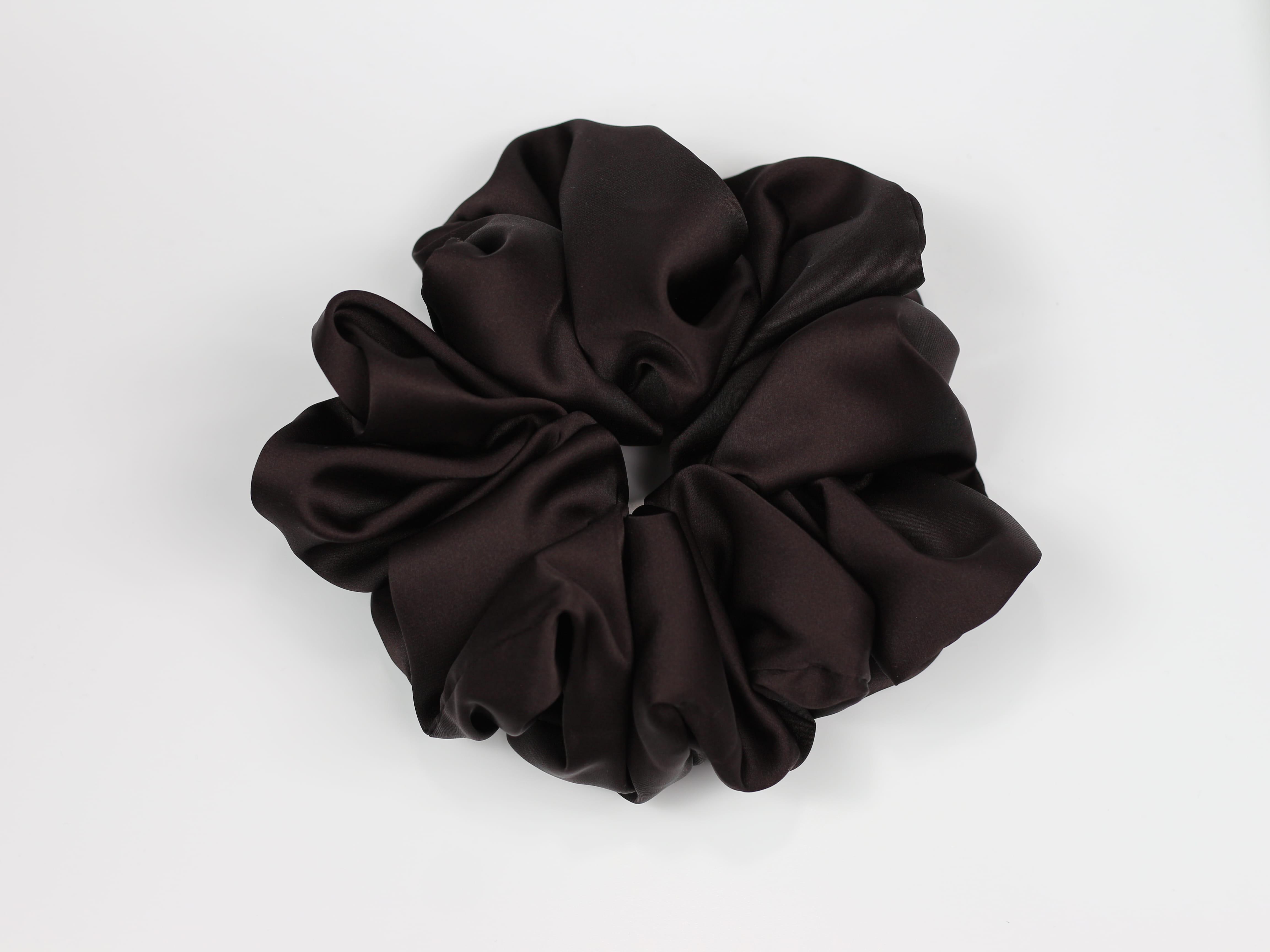 Scrunchie ULTRA - czekoladowy brąz