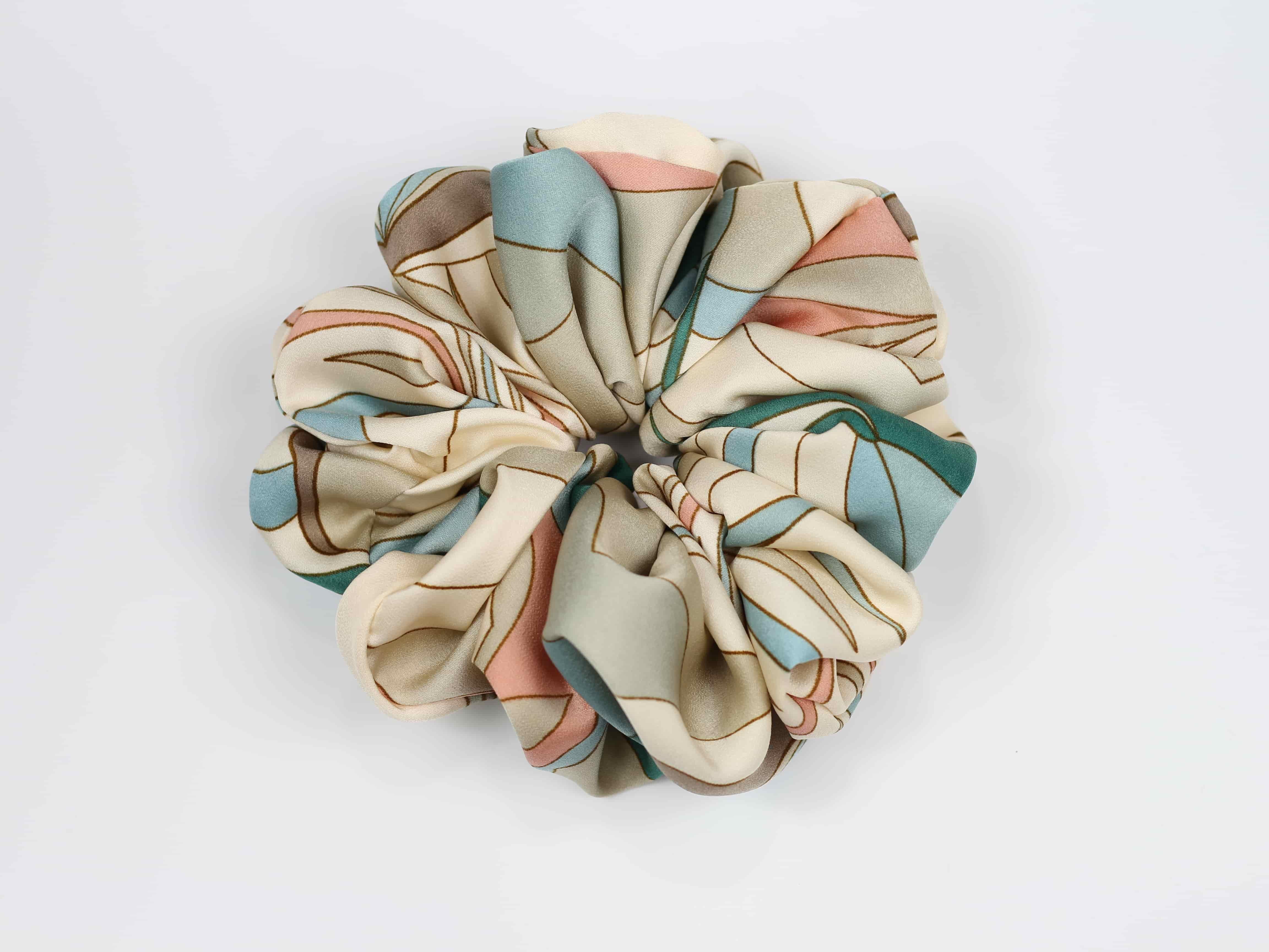 Scrunchie ULTRA - pastelowe wzory